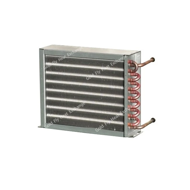 2 Rows 8 Holes Copper Tube Condenser With Shell high quality